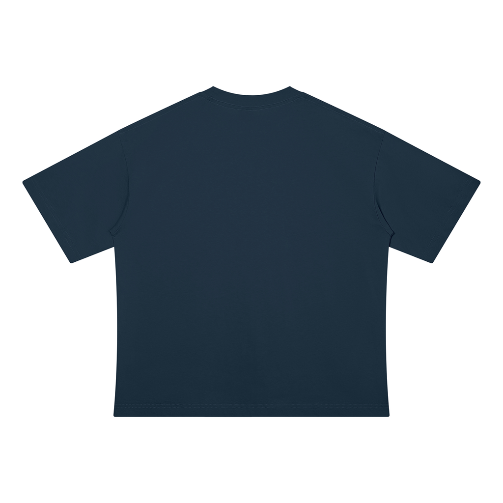Steadfast Chicago Bears Unisex Drop Shoulder Cotton Tee | Navy