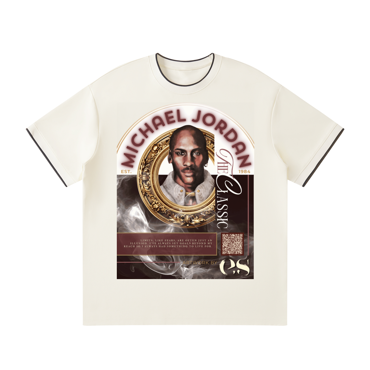 The Classic: Michael Jordan | Adult Regular Fit Tee | Apricot